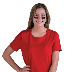 Oriental Trading Temporary Tattoos*Red Spirit Eyeblack Temporary Tattoos - 12 Pc.