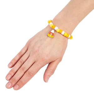 Religious Candy Corn Pony Bead Bracelet Craft Kit - Makes 12<Oriental Trading Flash Sale
