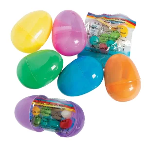 2 1/4" Religious Candy-Filled Plastic Easter Eggs - 24 Pc.<Oriental Trading Outlet