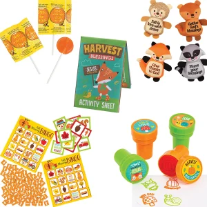 Religious Fall Bingo Game & Prize Kit For 32<Oriental Trading Clearance