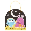 Religious Halloween Monster Sign Craft Kit - Makes 12<Oriental Trading Clearance