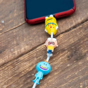Oriental Trading Character Toys*Rick & Morty K-Blings 3-Pack Cable Protectors Personalize Adult Swim Wow! Stuff