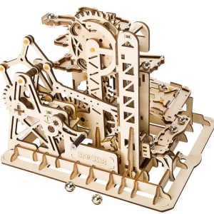 Oriental Trading Play Sets*Robotime 3D Wooden Puzzle - Marble Race Run Maze Balls - Tower Coaster Model - Building Kits Toys For Children