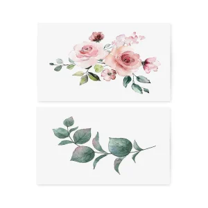 Oriental Trading Temporary Tattoos*Rose Spring Tattoo Set
