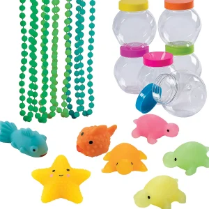 Oriental Trading Putty & Squishy Toys*Sea Life Mochi Squishies In Aquariums Kit For 24