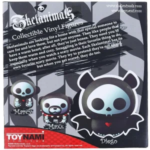 Oriental Trading Character Toys*Skelanimals 4.5 Inch Collectible Vinyl Figure Diego The Bat