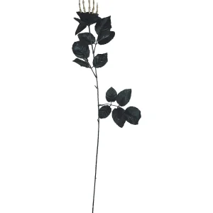 Skeleton Hand Black Rose Decoration<Oriental Trading Store