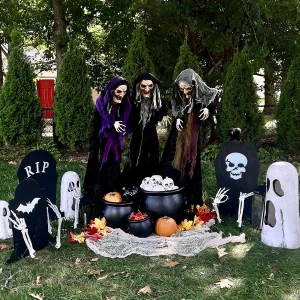 Skeleton Hand Groundbreaker Halloween Decorations<Oriental Trading Hot