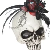 Skull With Eyeball Flower Decoration<Oriental Trading Cheap