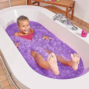 Oriental Trading Play Sets*Slime Gelli Baff - Glittery Purple - 2 Mystery Figures