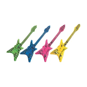 Oriental Trading Inflatable Toys*Small Inflatable V Guitars - 12 Pc.