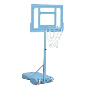 Soozier Pool Side Portable Basketball Hoop System Stand Goal With Height Adjustable 3Ft 4Ft 32'' Backboard<Oriental Trading Best Sale