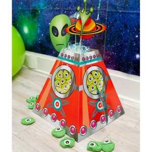Oriental Trading Bean Bag & Ring Toss*Space Rocketship Toss Game