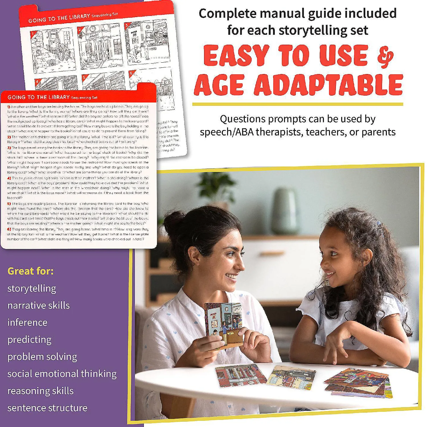 spark_sequencing_cards_fo_3.webp Oriental Trading Playing Cards*Spark Sequencing Cards For Storytelling And Speech Therapy Game Special Education