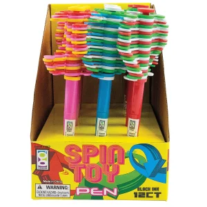 Oriental Trading Fidget Toys & Spinners*Spin Toy Fidget Pens - 12 Pc.