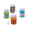 Sports Mini Bubble Bottles - 24 Pc.<Oriental Trading New