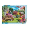 Oriental Trading Puzzles*Springbok's 500 Piece Jigsaw Puzzle Beautiful Blossoms - Made In Usa