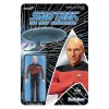 Oriental Trading Character Toys*Star Trek The Next Generation Captain Picard Tng Patrick Stewart Reaction Figure Super7