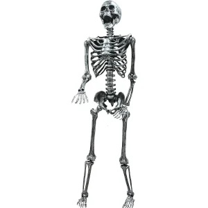 5' Steel Gray Skeleton Halloween Decoration<Oriental Trading Best