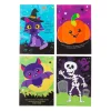 Sticker By Number Halloween Cards - 24 Pc.<Oriental Trading Clearance