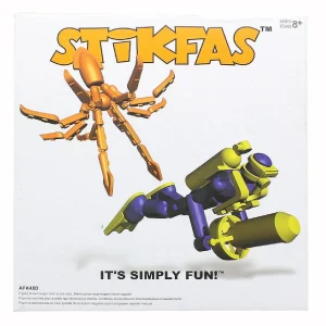 Oriental Trading Character Toys*Stikfas Alpha Male Diver With Octopus 3