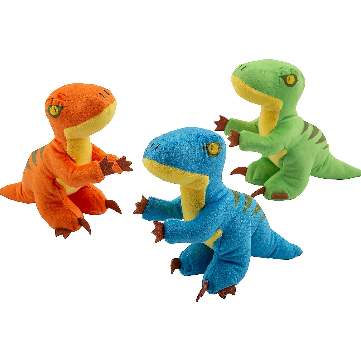 stuffed_raptors___pc_0.webp Oriental Trading Stuffed Animals & Plush Toys*Stuffed Raptors - 12 Pc.