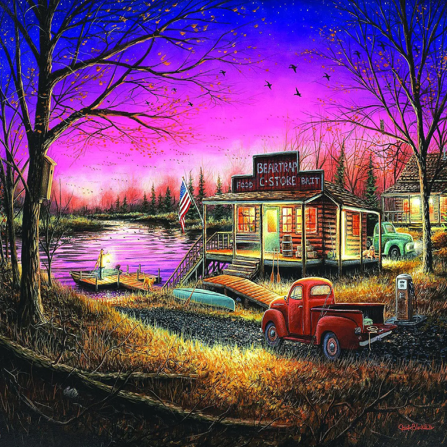 sunsout_a_perfect_evening_0.webp Oriental Trading Puzzles*Sunsout A Perfect Evening 1000 Pc Large Pieces Jigsaw Puzzle