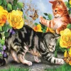 Oriental Trading Puzzles*Sunsout Kitten Play 500 Pc Jigsaw Puzzle