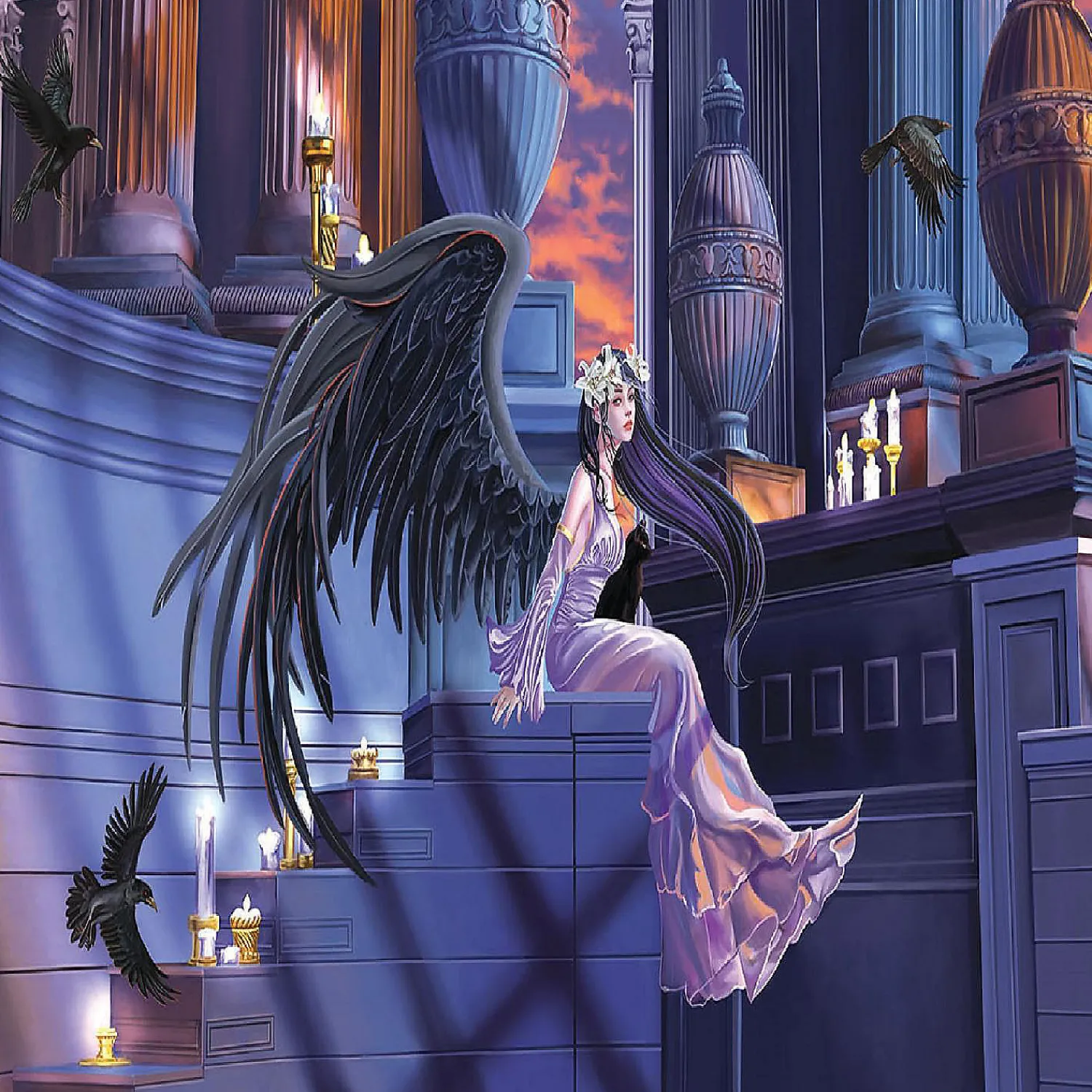 sunsout_onyx_angel__pc_ji_0.webp Oriental Trading Puzzles*Sunsout Onyx Angel 1000 Pc Jigsaw Puzzle