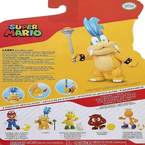 Oriental Trading Character Toys*Super Mario World Of Nintendo 4 Inch Figure Larry