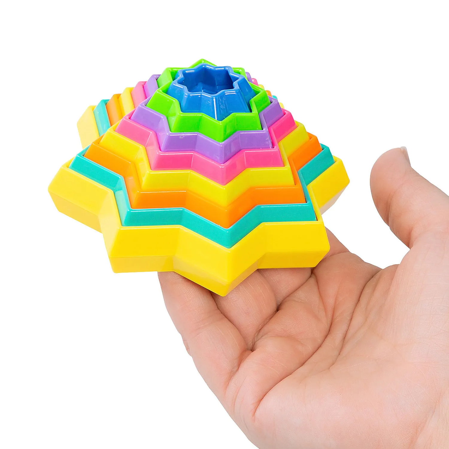 super_sensory_star_fidget_1.webp Oriental Trading Fidget Toys & Spinners*Super Sensory Star Fidget Toys - 12 Pc.