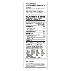 Tarantulas Gummy Candy - 46 Pc.<Oriental Trading Best Sale