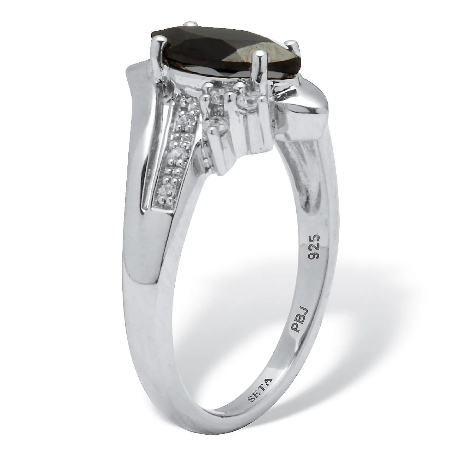 tcw_onyx_and_cz_platinum_1.webp Oriental Trading Rings*.12 Tcw Onyx And Cz Platinum-Plated Ring