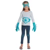 Oriental Trading Pretend Play*Teal & White Superhero Accessories - 4 Pc.