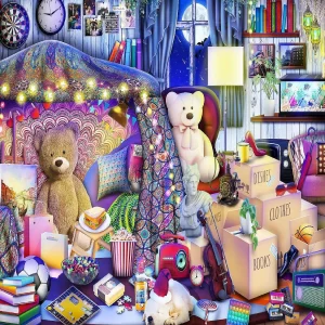 Oriental Trading Puzzles*Teddy's Room Jigsaw Unique Puzzles For Adults - Premium Quality - 1000 Pieces