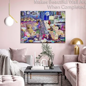 Oriental Trading Puzzles*Teddy's Room Jigsaw Unique Puzzles For Adults - Premium Quality - 1000 Pieces