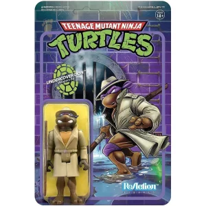Oriental Trading Character Toys*Teenage Mutant Ninja Turtles Undercover Donatello Wave 2 Tmnt Figure 90S Cartoon Super7