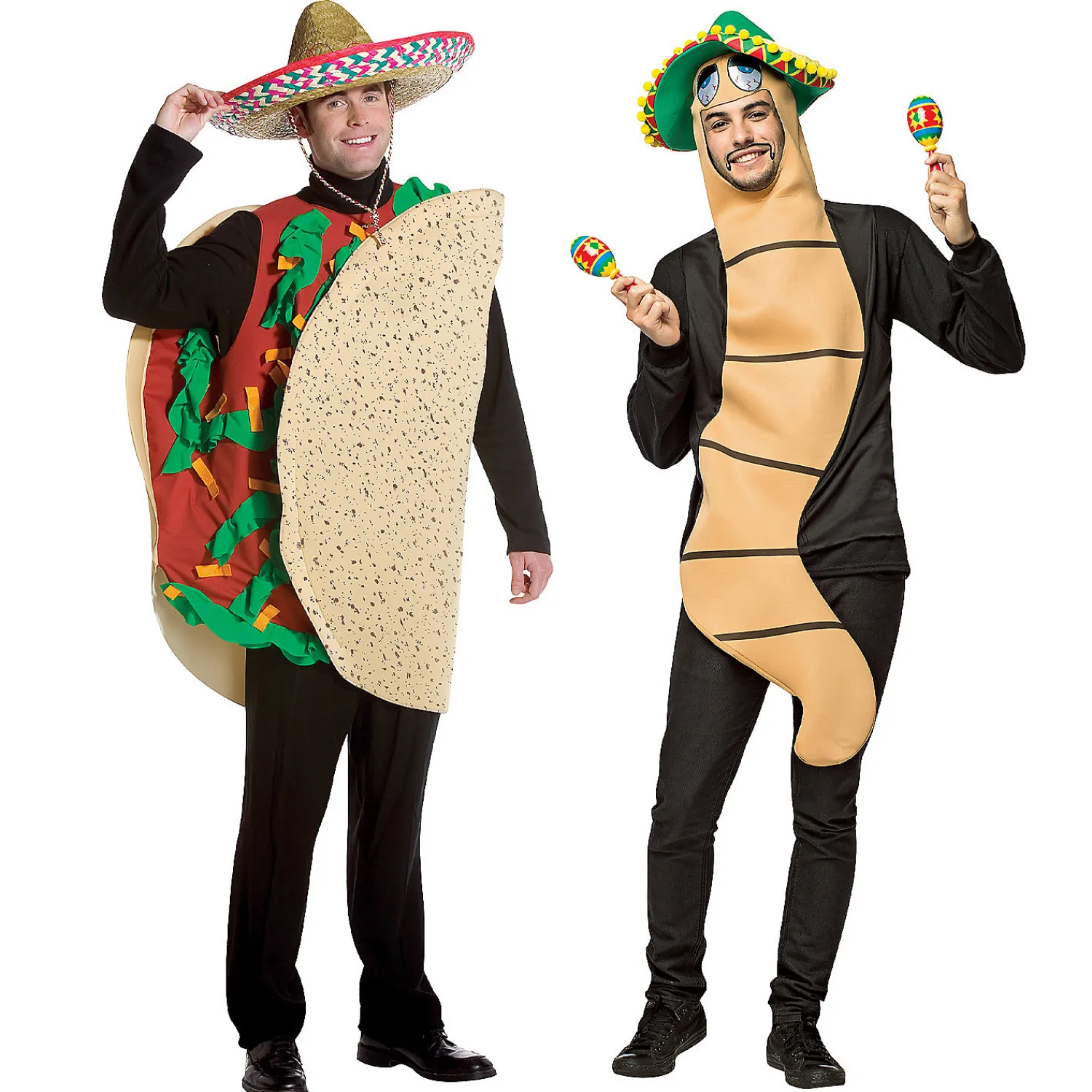 tequila__taco_fiesta_coup_0.webp Tequila & Taco Fiesta Couples Costumes<Oriental Trading Hot