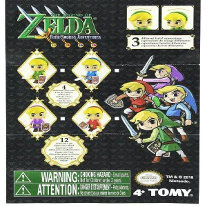 Oriental Trading Character Toys*The Legend Of Zelda Mystery Gacha Ball Link Mini Figure - One Random