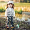 Oriental Trading Play Sets*The Queen's Treasures 18 In Girl And Boy Doll Clothes, Accessories And Shoes, American Adventure 11 Pc Outfit, Hiking Boots, And Fishing Pole, Fish And Net