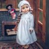 Oriental Trading Play Sets*The Queen's Treasures 18 Inch Girl Doll Clothes, Little House On The Prairie American Sleepwear Outfit. Full Length Nightgown And Nightcap