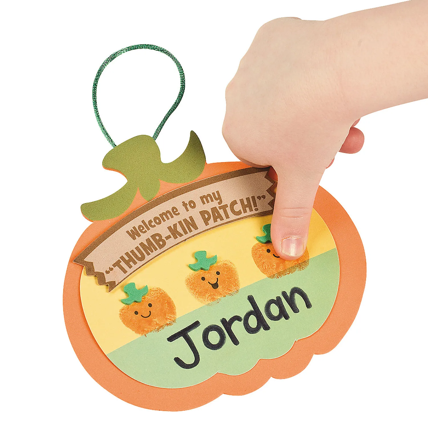 thumbprint_pumpkin_patch__2.webp Thumbprint Pumpkin Patch Craft Kit - Makes 12<Oriental Trading Flash Sale