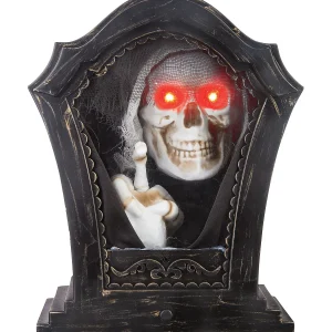 Tombstone Tapping Skeleton Decoration<Oriental Trading Cheap