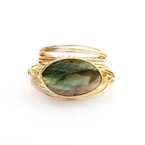 Oriental Trading Rings*Torrey Ring Labradorite