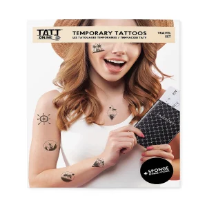 Oriental Trading Temporary Tattoos*Travel Tattoo Set