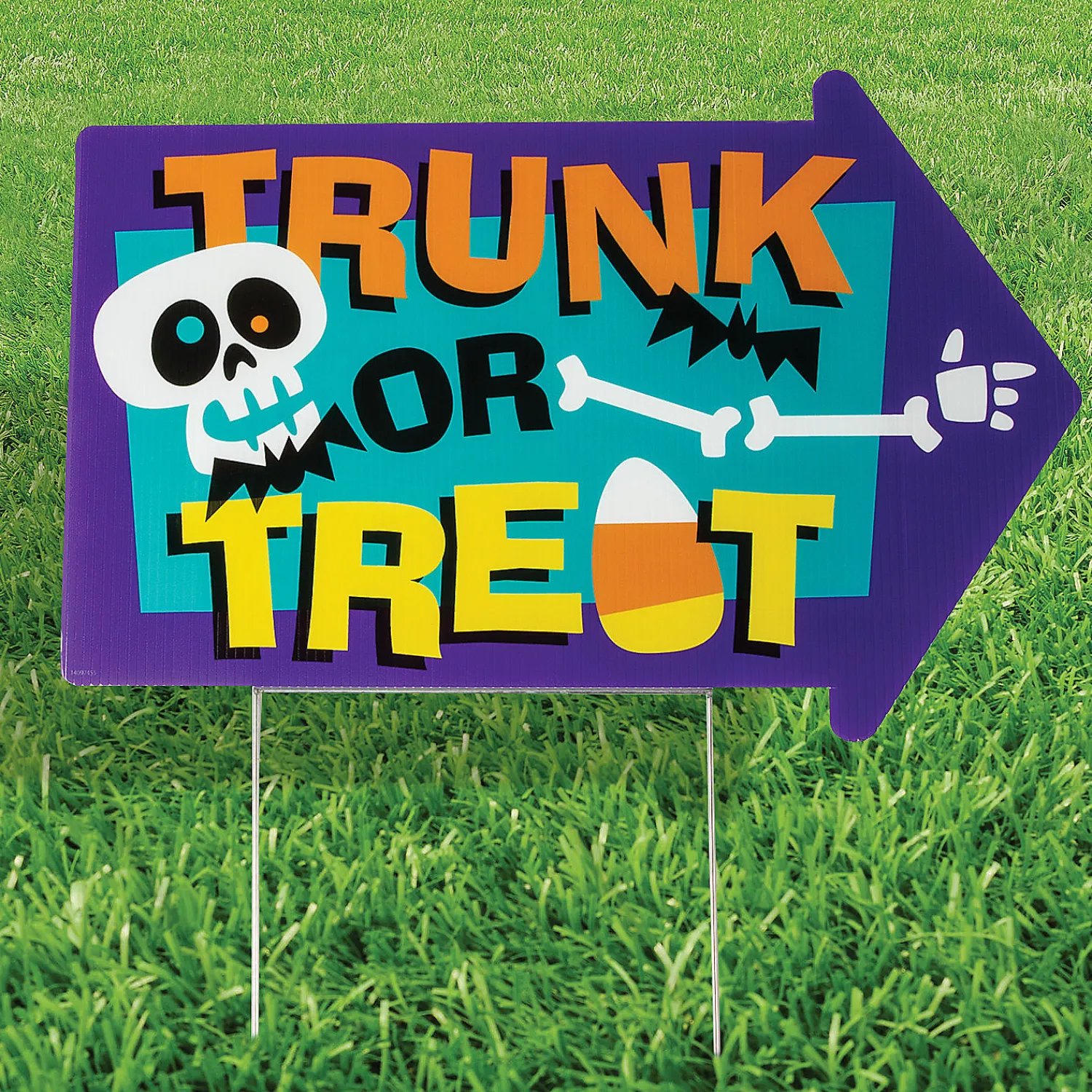 trunkortreat_yard_sign_0.webp Trunk-Or-Treat Yard Sign<Oriental Trading Best