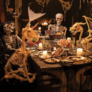Unicorn Skeleton Halloween Decoration<Oriental Trading Outlet