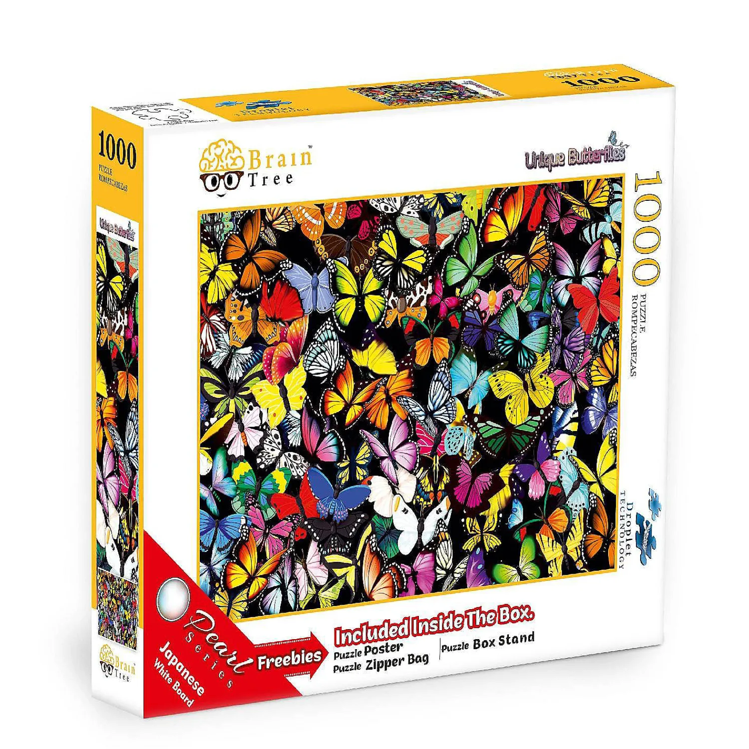 unique_butterflies_jigsaw_0.webp Oriental Trading Puzzles*Unique Butterflies Jigsaw Unique Puzzles For Adults - Premium Quality - 1000 Pieces