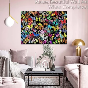 Oriental Trading Puzzles*Unique Butterflies Jigsaw Unique Puzzles For Adults - Premium Quality - 1000 Pieces