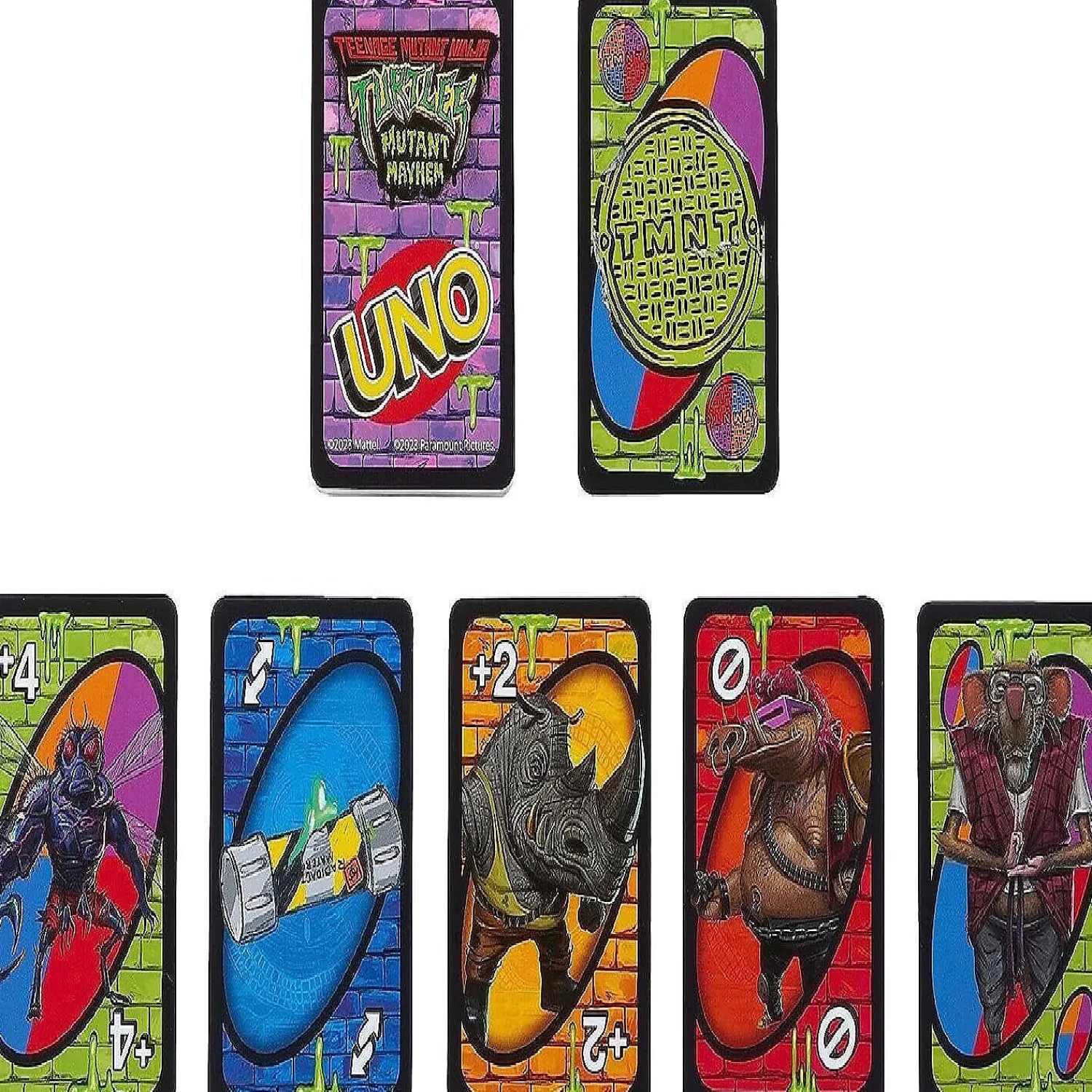 uno_teenage_mutant_ninja__2.webp Oriental Trading Playing Cards*Uno Teenage Mutant Ninja Turtles Mutant Mayhem Card Game For Family Night
